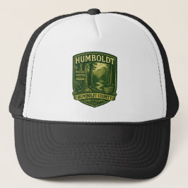 Humboldt County “Jättarnas land” Vintage-märke Keps