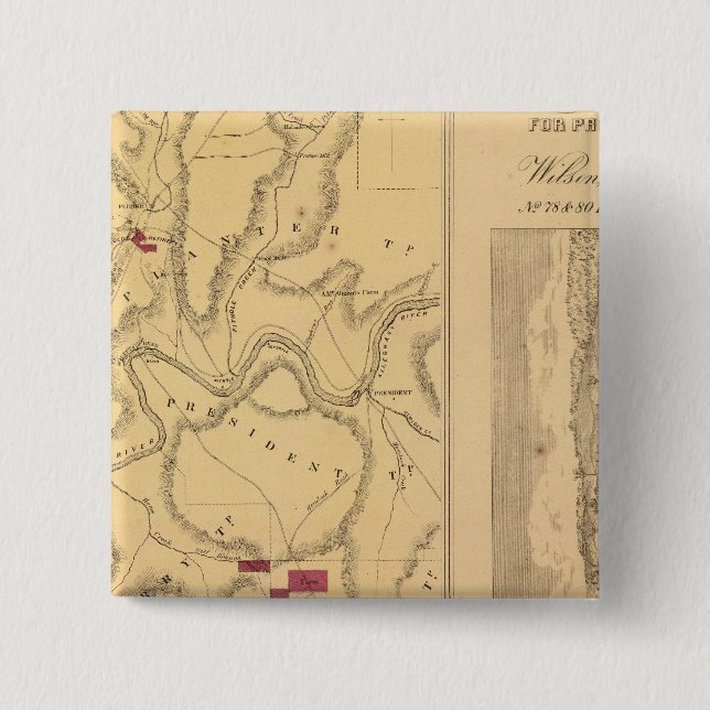 Humboldt gruvdrift och ref Co. Knapp (Framsida)