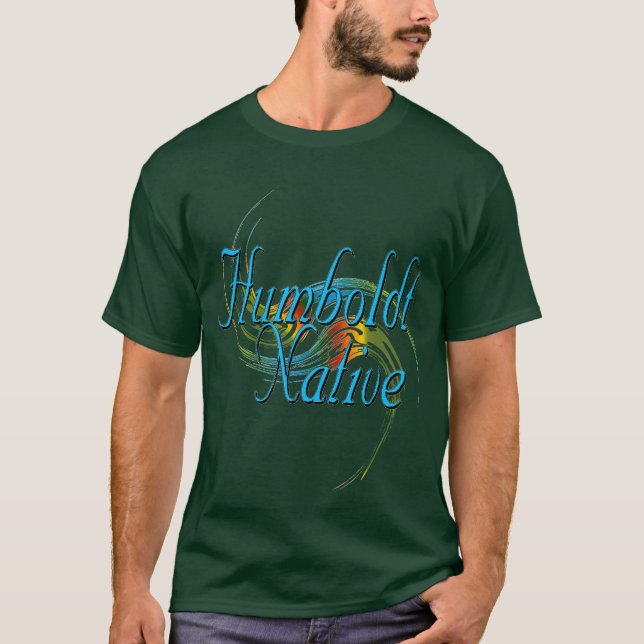 Humboldt infödingskjorta tee shirt (Framsida)