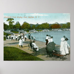 Humboldt parkerar, buffeln, NY-vintage Poster