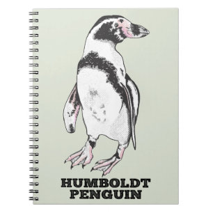 Humboldt penguin anteckningsbok