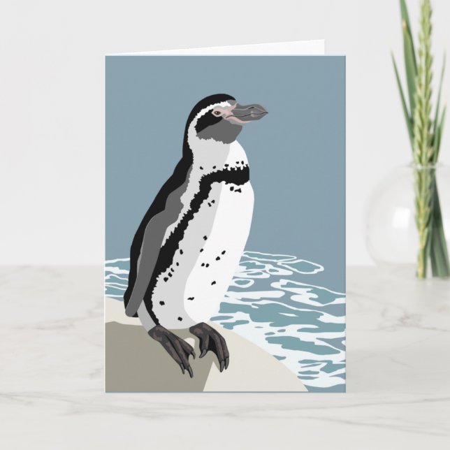 Humboldt Penguin Hälsning Card Kort (Framsida)