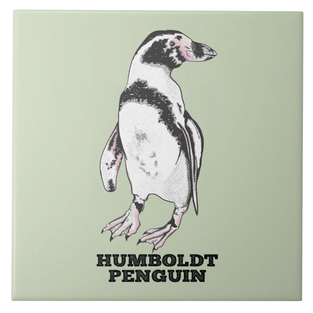 Humboldt penguin kakelplatta (Framsidan)