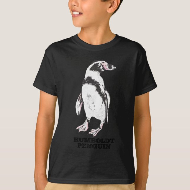 Humboldt penguin t shirt (Framsida)