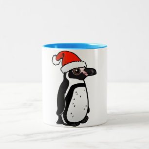 Humboldt pingvin Santa Två-Tonad Mugg