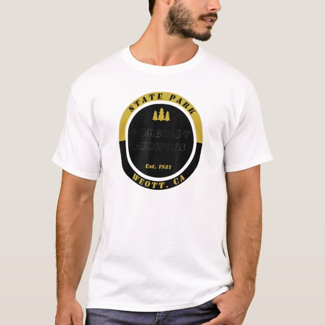Humboldt Redwood State Park T Shirt (Framsida)
