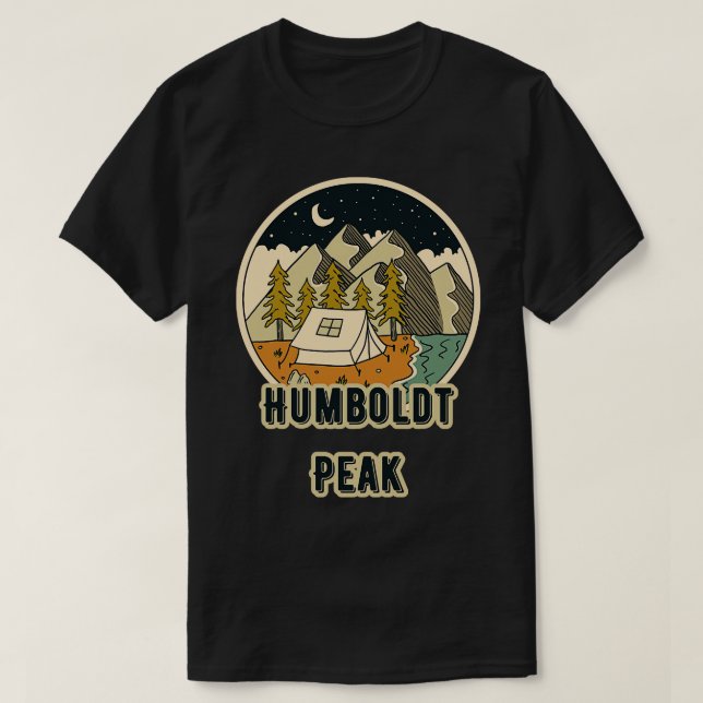 Humboldt-topp T Shirt (Design framsida)