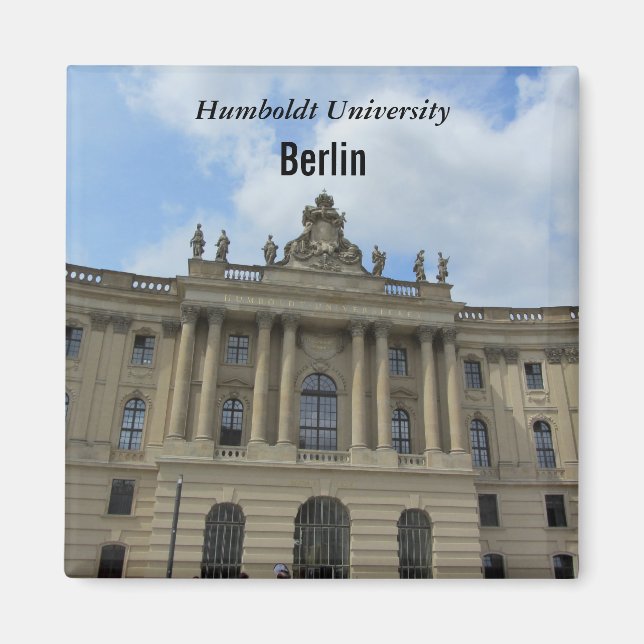 Humboldtuniversitetet i Berlin Magnet (Framsidan)