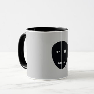 Humbot Design med Grått Back Mugg