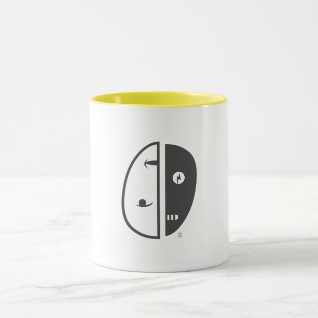 Humbot Var inte rädd Design Mugg. Mugg (Center)
