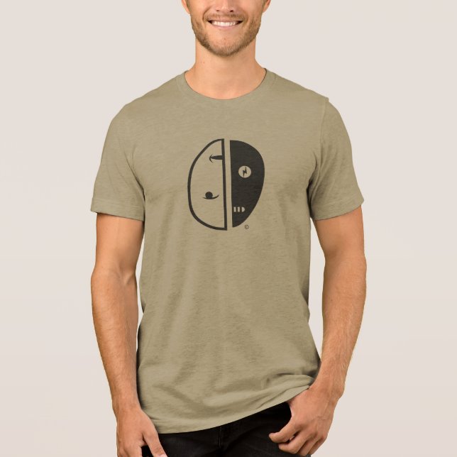Humbot Var Inte Rädd T-Shirt (Framsida)