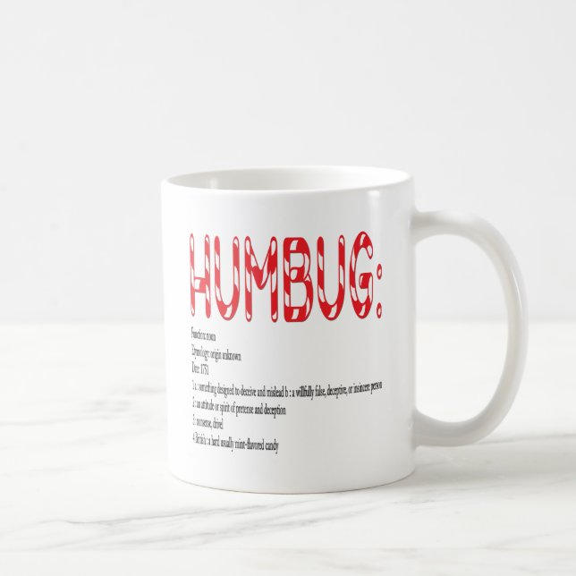 HUMBUG: definition Kaffemugg (Höger)