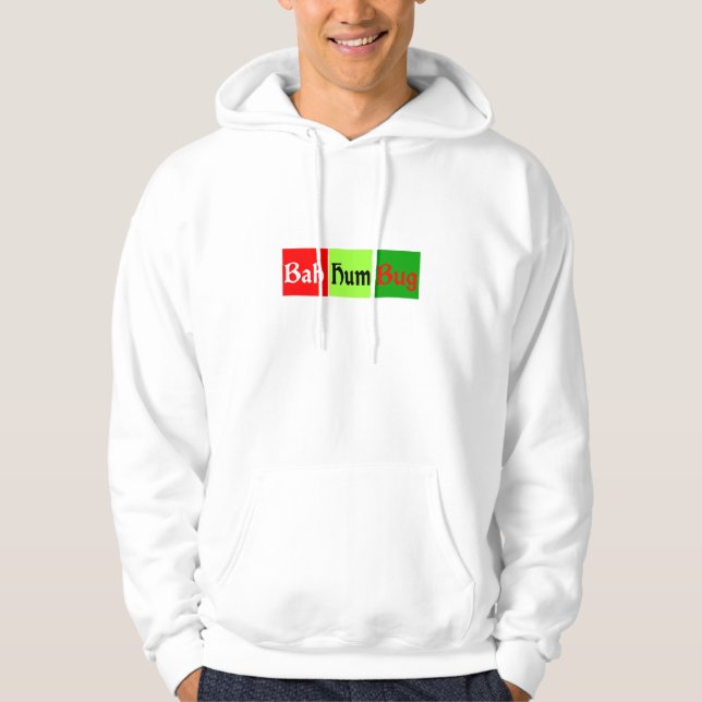 HUMBUG för popkonst BAH! Hoodie (Framsida)
