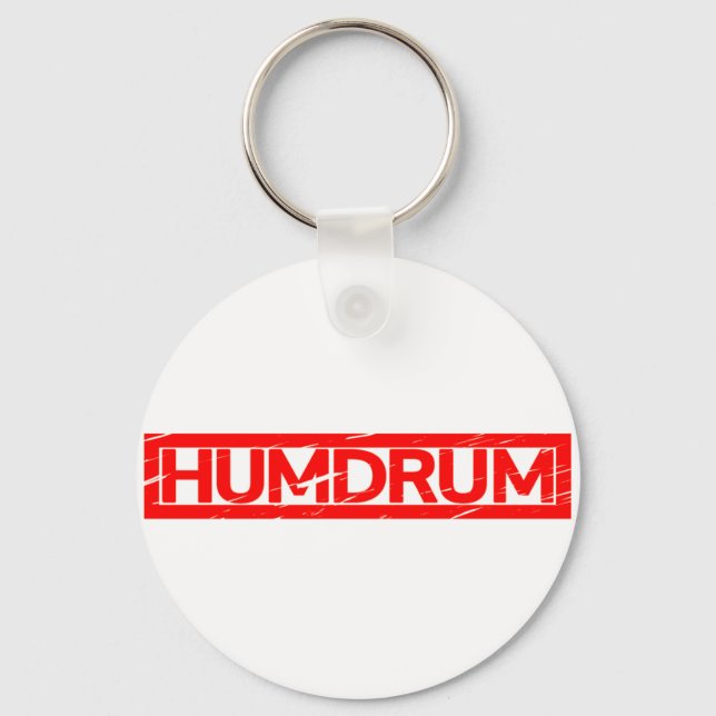 Humdrum Frimärke Nyckelring (Framsida)