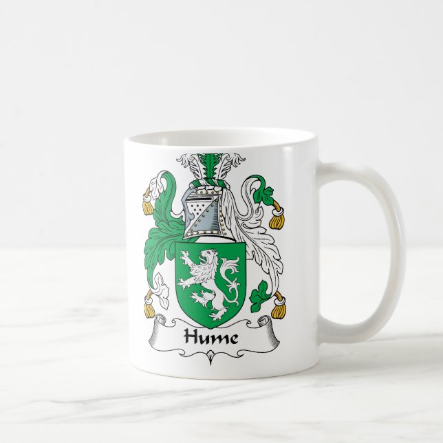 Hume familjvapensköld kaffemugg (Höger)