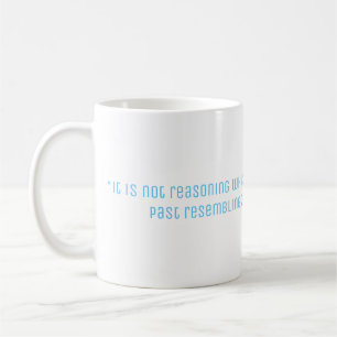 Hume filosoficitationstecken kaffemugg