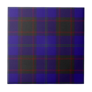 Hume-Klan i hemmet Hunting Tartan Pput Mönster Kakelplatta