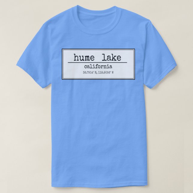 Hume Sjö T Shirt (Design framsida)