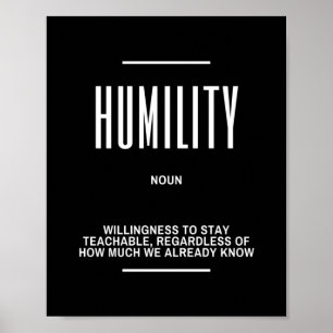 Humilitär Motivationsoffert Poster
