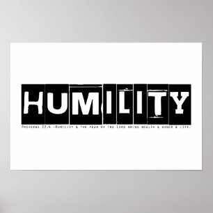 "Humilitet" Poster
