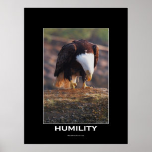 HUMILITY Örn Motivering Poster