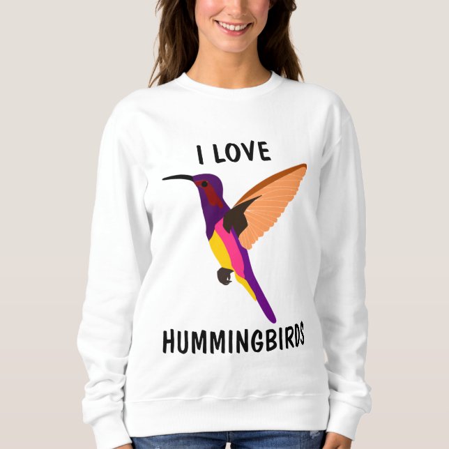 HUMINGBIRD KÄRLEK T-SHIRTS TEES (Framsida)