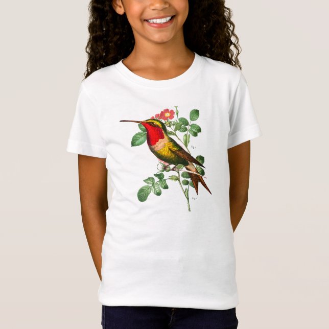 HUMINGBIRD T-SHIRT FOR GIRLS (Framsida)