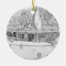 Humiston Bassäng innan Fontän tog bort Ornament