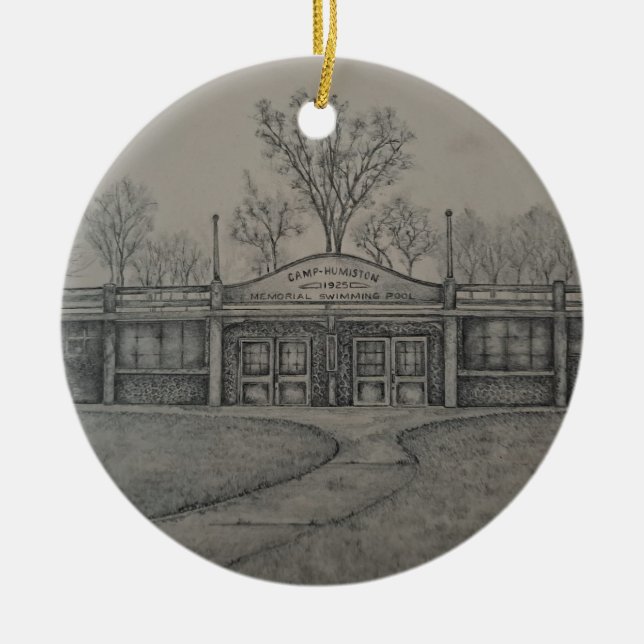 Humiston Bassäng (Pontiac, IL) Ornament (Framsidan)