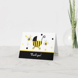 Humla Baby Shower-mappade Tackkort-kort Tack Kort