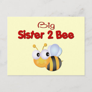 Humla Big Sister ska vara Vykort