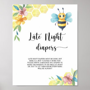 Humla \ Blöjorsspel sent på natten Poster