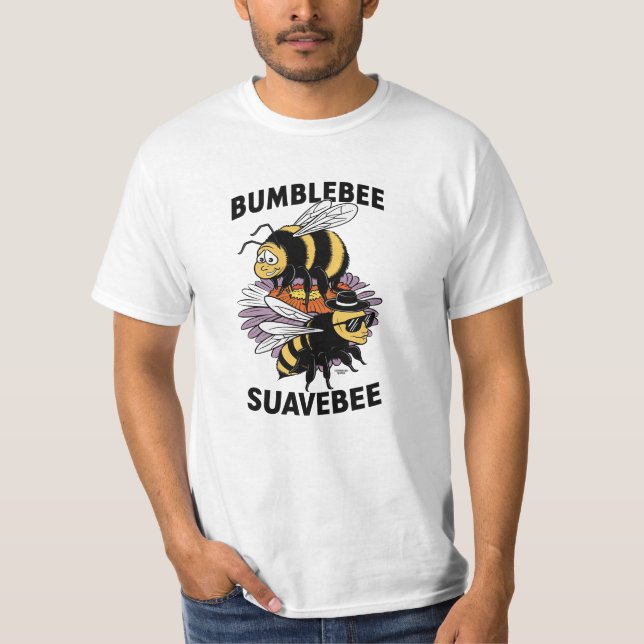 Humla eller Suave Bee? T Shirt (Framsida)