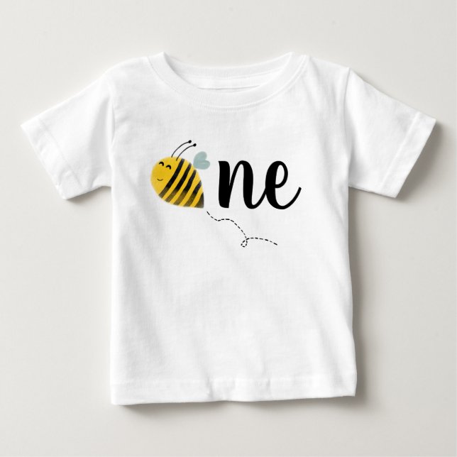 Humla Födelsedagsfest 1:a bisdagen T Shirt (Framsida)