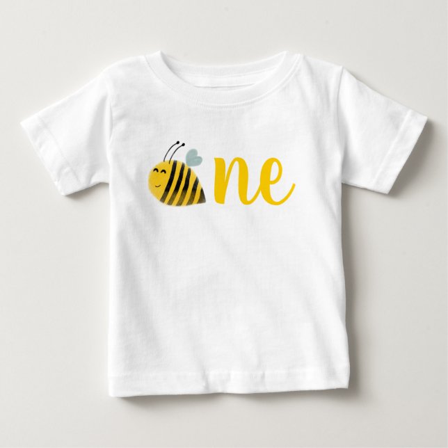 Humla Födelsedagsfest 1:a bisdagen T Shirt (Framsida)