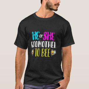 Humla han eller hon gudmor att vara Gender Reve T Shirt