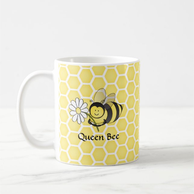 Humla med daisyn kaffemugg (Vänster)
