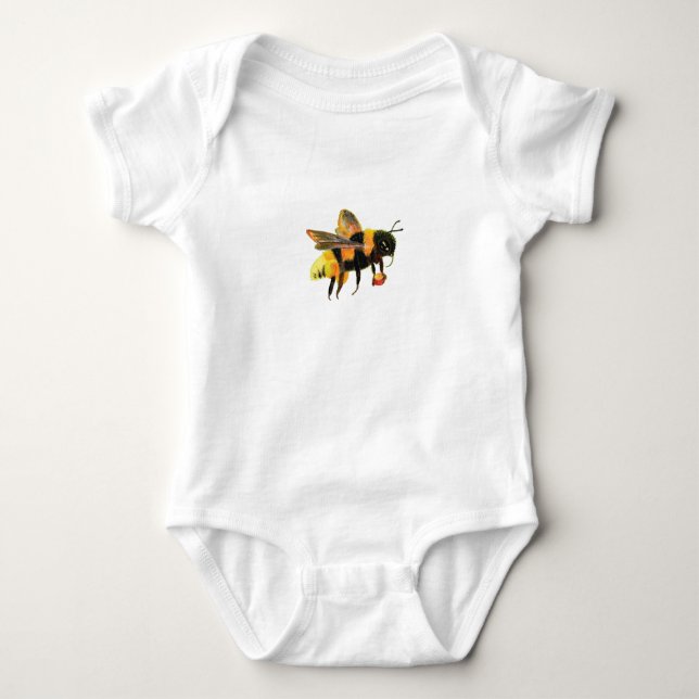 Humla med pollen t shirt (Framsida)