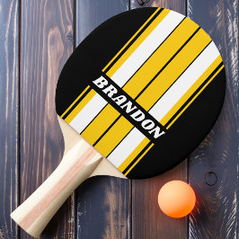 Humla Nostalgisk Brädstripor med Namn Pingisracket