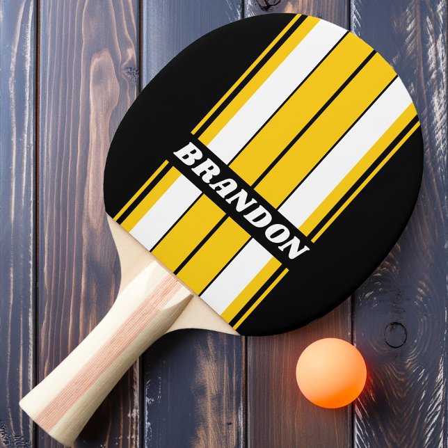 Humla Nostalgisk Brädstripor med Namn Pingisracket (Skapare uppladdad)