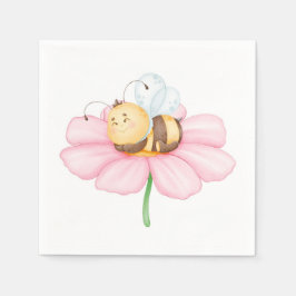 Humla och Flower Pappersservett