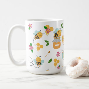 Humla och mönster kaffemugg