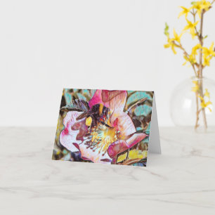 Humla på Ro-Oljemålningens hälsningskort Kort