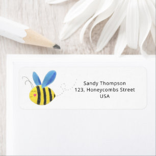 Humla Returadress Etikett