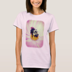 Humla Rosa Flower Natur T Shirt