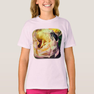 Humla Rosa ros Nature T Shirt