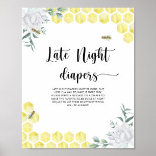 Humla \ Sent nattblöjspel Poster