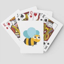 Humla som leker kort casinokort