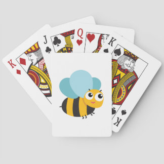 Humla som leker kort casinokort