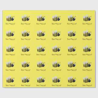 Humla som slår in papper presentpapper